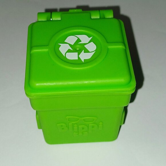 Blippi Green Trash Garbage Can Toy - Picture 2 of 5